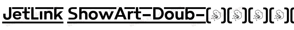 JetLink ShowArt-Doub字体转换